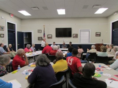 Dan River community convenes during a Civil Rights Discussion series held in the summer of 2015 through a partnership with Virginia Foundation for the Humanities, History United and the Pittsylvania County Library System.